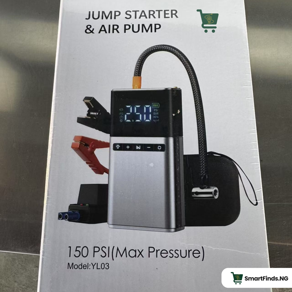 6-in-1 Portable Jump Starter