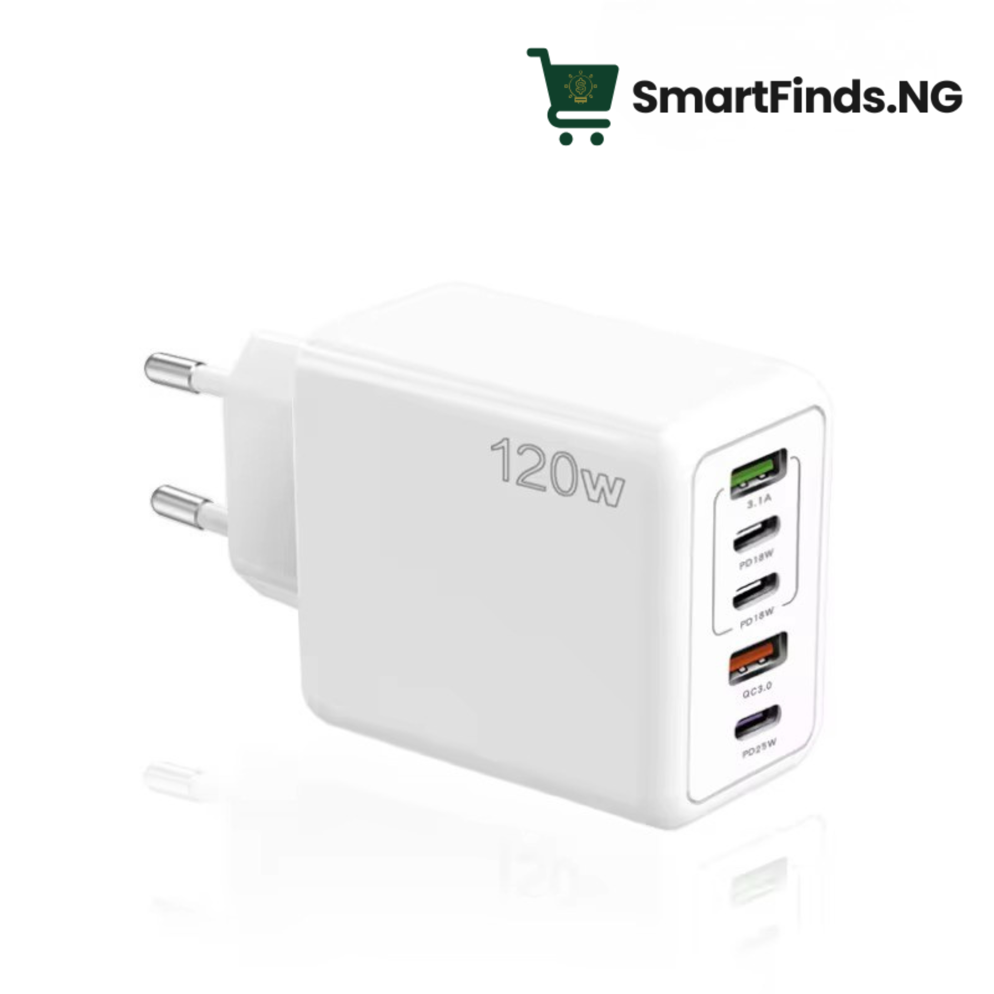 120W Multi-Port Fast Charger