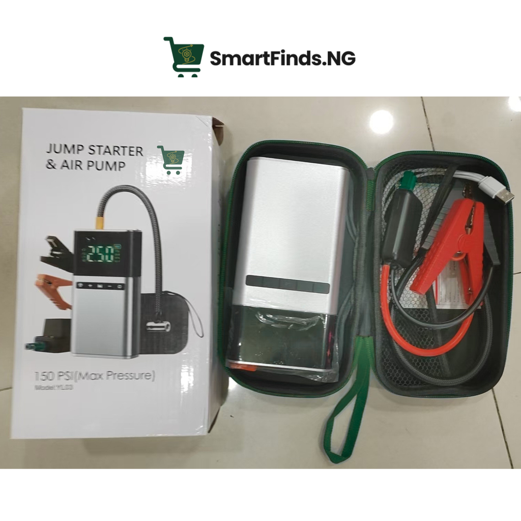 6-in-1 Portable Jump Starter