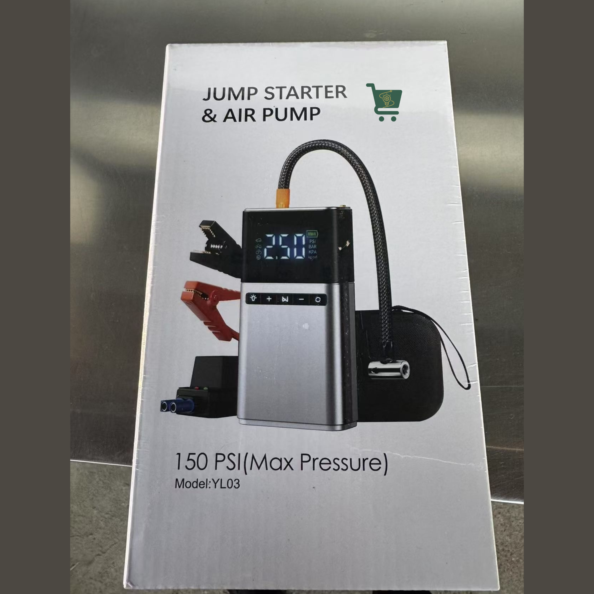 6-in-1 Portable Jump Starter